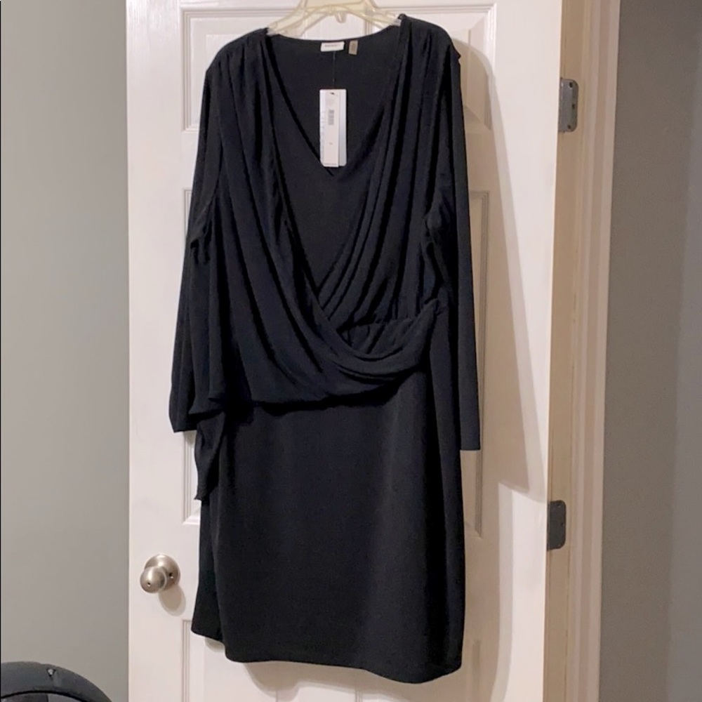 DKNY for Lane Bryant Black Dress 3x